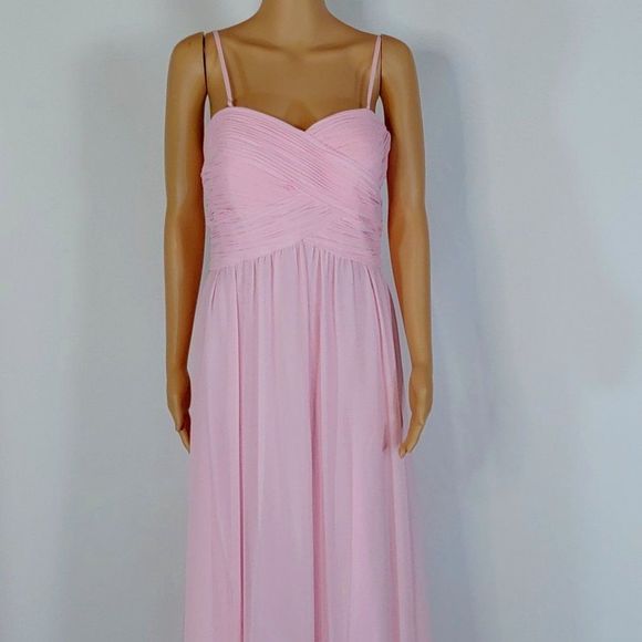 (20) NWT Faviana A-Line Formal Gown in Light Pink - Picture 1 of 3